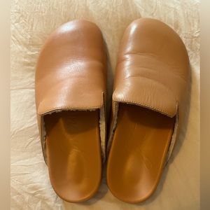 J. Crew lined clogs